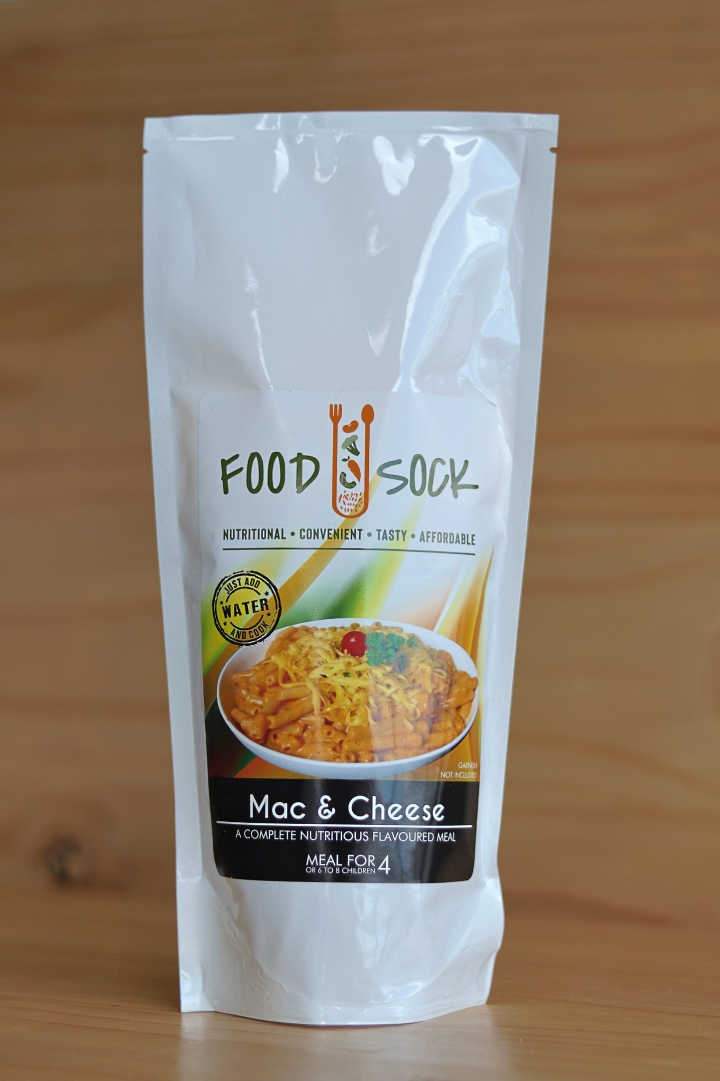 Mac & Cheese Food Sock