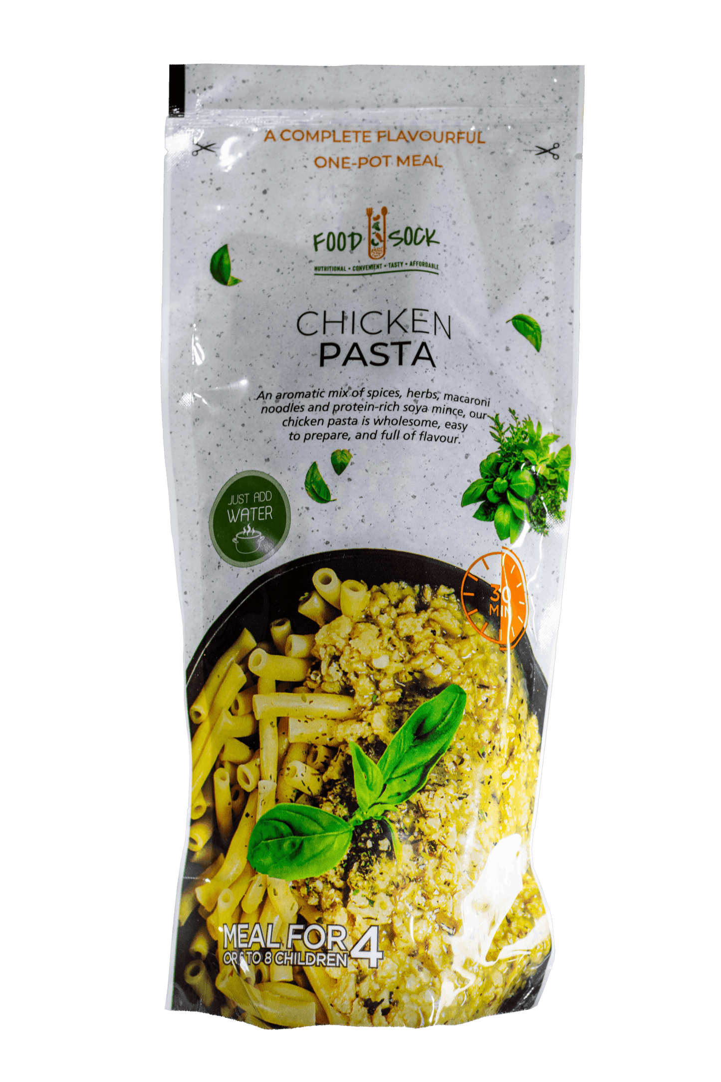 Chicken Pasta Food Sock