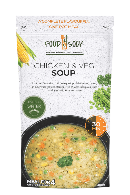 Chicken & Veg Soup Food Sock