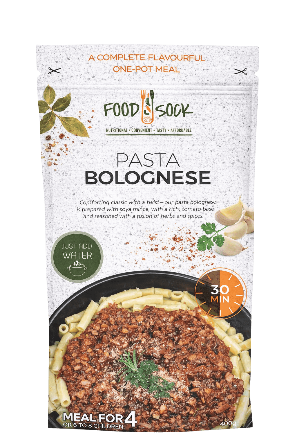 Pasta Bolognese Food Sock
