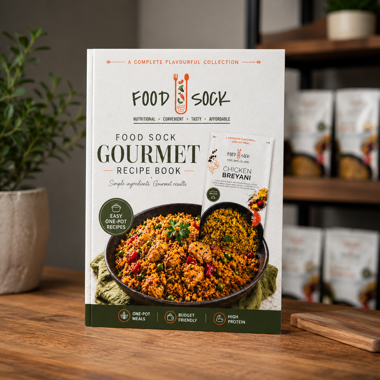 Food Sock Gourmet Recipe Book