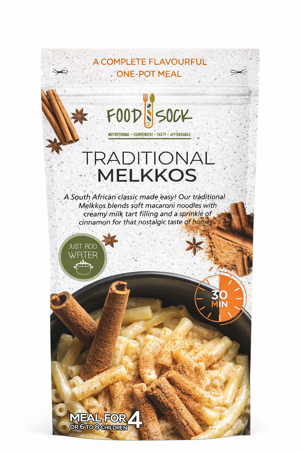 Traditional Melkkos Food Sock